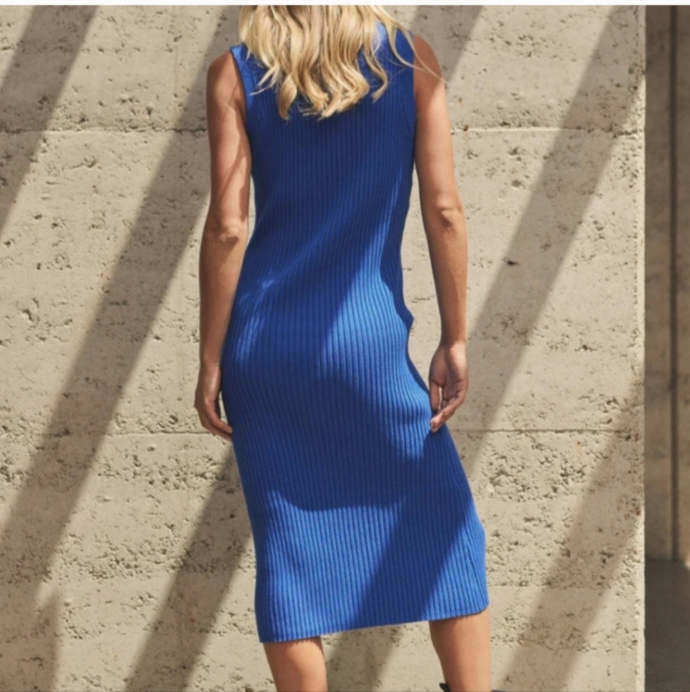 DECJUBA Jude Rib Knit Fitted Dress - Picture 4 of 6